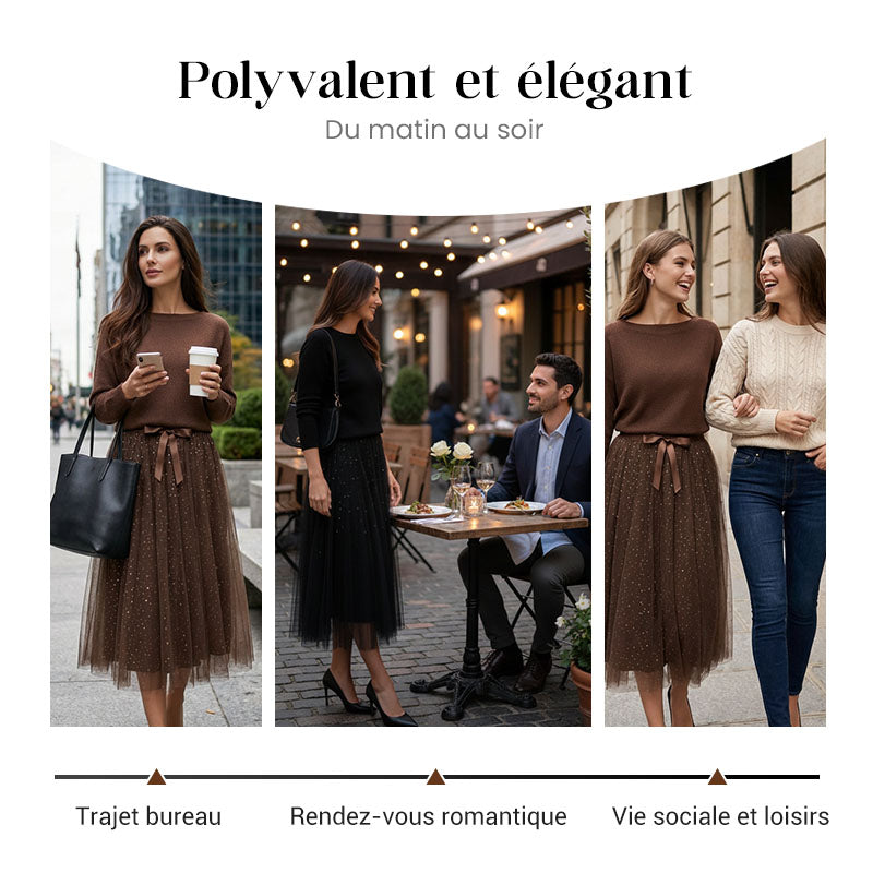 👗 Set 2 piese pentru femei: top din tricot și rochie din tricot-7
