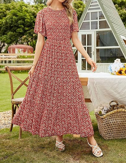 👗Rochie casual cu imprimeu pentru femei-15