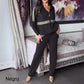 Set 2 piese casual de culoare solidă-7