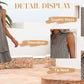 🎉 💃 Damenkleid mit Schleife und geometrischem Muster