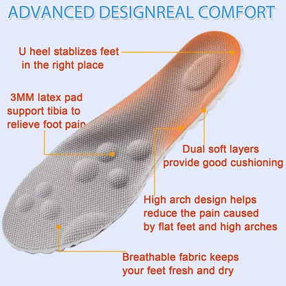 ✨ 🧦Mehr kaufen, mehr gratis erhalten🔥Bequeme U-förmige Thermoeinlagen