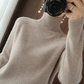 💖Women's Solid Turtleneck Knit Sweater