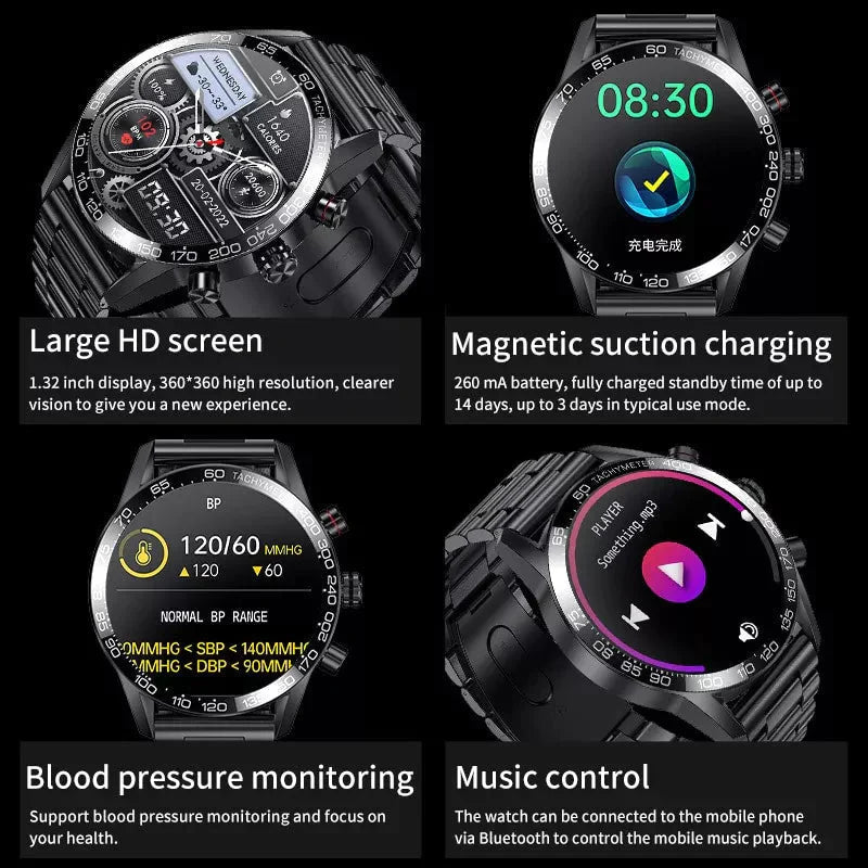 2022 NOU SMART SMART WATCH CUMPĂRĂ CUMPĂRĂ CUMPĂRĂ SPORT SPORT IPUNEA IPUNE BLUETOOTH CALL SMARTWATCH ECG+PPG-5