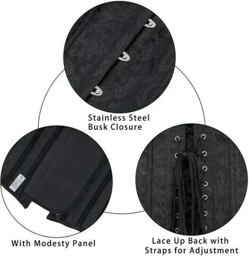 Corset de dantelă pentru femeia sexy-3