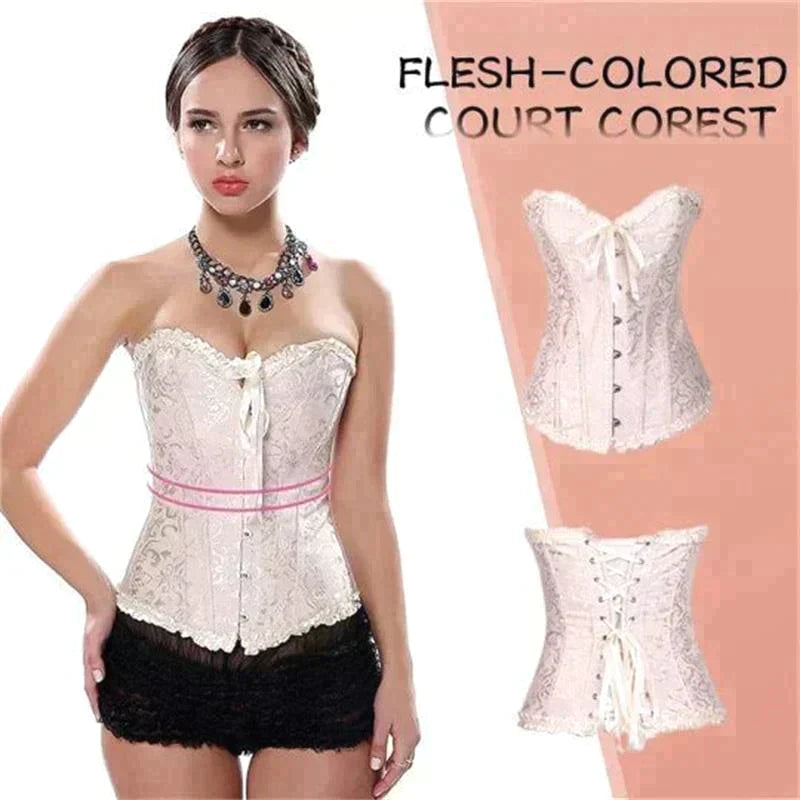 Corset de dantelă pentru femeia sexy-11