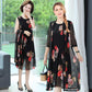 Rochie pentru femei cu model floral-7