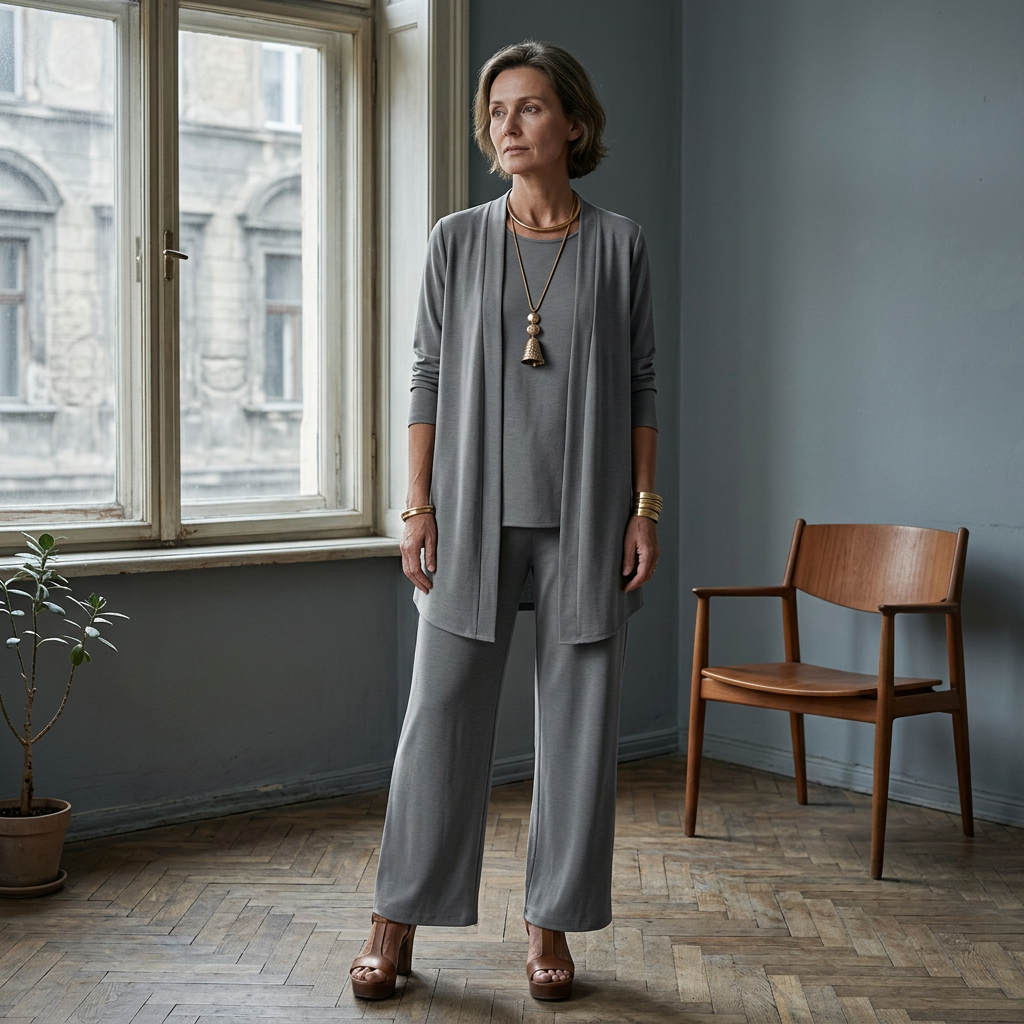 👚Set elegant din trei piese pentru femei👚👖-2