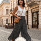 😍Pantaloni largi, cu talie înaltă, pentru femei – subțiază silueta, sunt comozi și eleganți🌠️