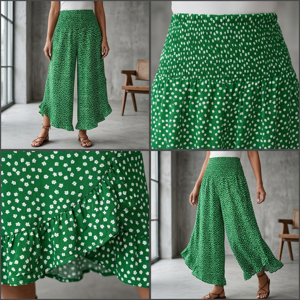 😍Pantaloni largi, cu talie înaltă, pentru femei – subțiază silueta, sunt comozi și eleganți🌠️-5
