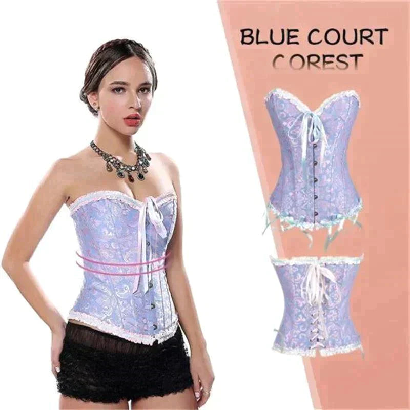 Corset de dantelă pentru femeia sexy-7