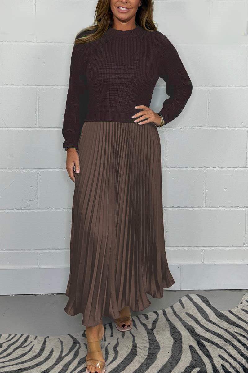 🔥Rochie elegantă și la modă pentru femei, cu pliuri-13