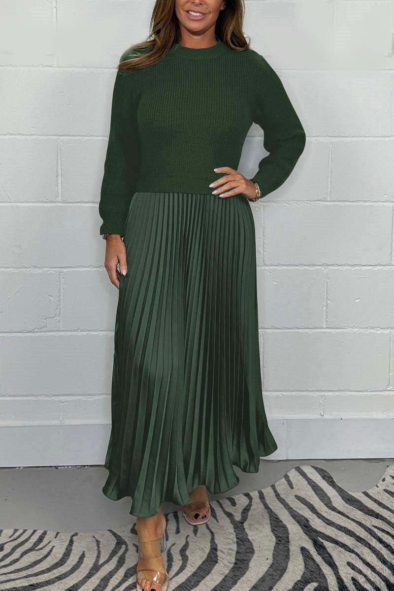 🔥Rochie elegantă și la modă pentru femei, cu pliuri-14