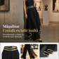 🎉Oferte speciale de sărbători❤️Pantaloni eleganti, cu talie largă și croială lejeră, cu ornamente aurii-10