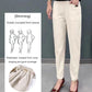 Pantaloni din bumbac cu talie elastică pentru femei-3