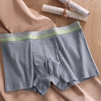 ✨ 🩲Weiche Jacquard-Baumwoll-Unterwäsche für Herren