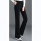 Femei Versatile Simple Stretch Elastic talie vrac largi pantaloni picior-6