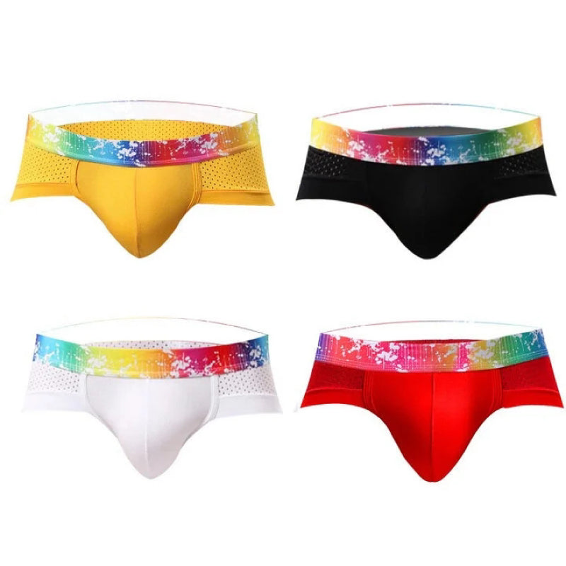 ⚡ Lenjerie intimă sexy pentru bărbați cu talie joasă și respirabilă⚡ (cumpărați mai mult, economisiți mai mult)-19