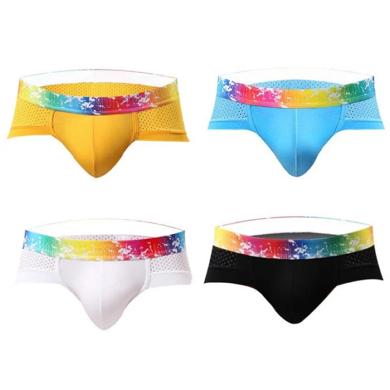 ⚡ Lenjerie intimă sexy pentru bărbați cu talie joasă și respirabilă⚡ (cumpărați mai mult, economisiți mai mult)-15