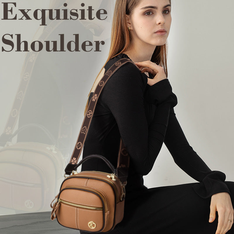 👜Geantă de umăr spațioasă și elegantă-9