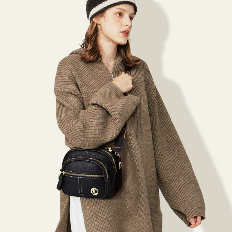 👜Geantă de umăr spațioasă și elegantă-12