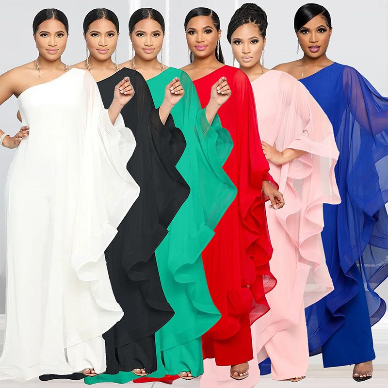 💟Rochie casual și elegantă cu un singur umăr cu patchwork✨✨