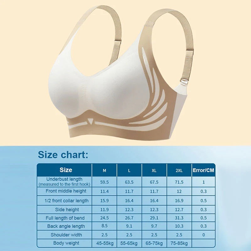 🔥 Sutien push-up de ridicare fără fire pentru a preveni căderea-9