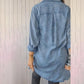 ✨️🤠Cămașă confortabilă cu rever pentru femei Denim Shirt-5