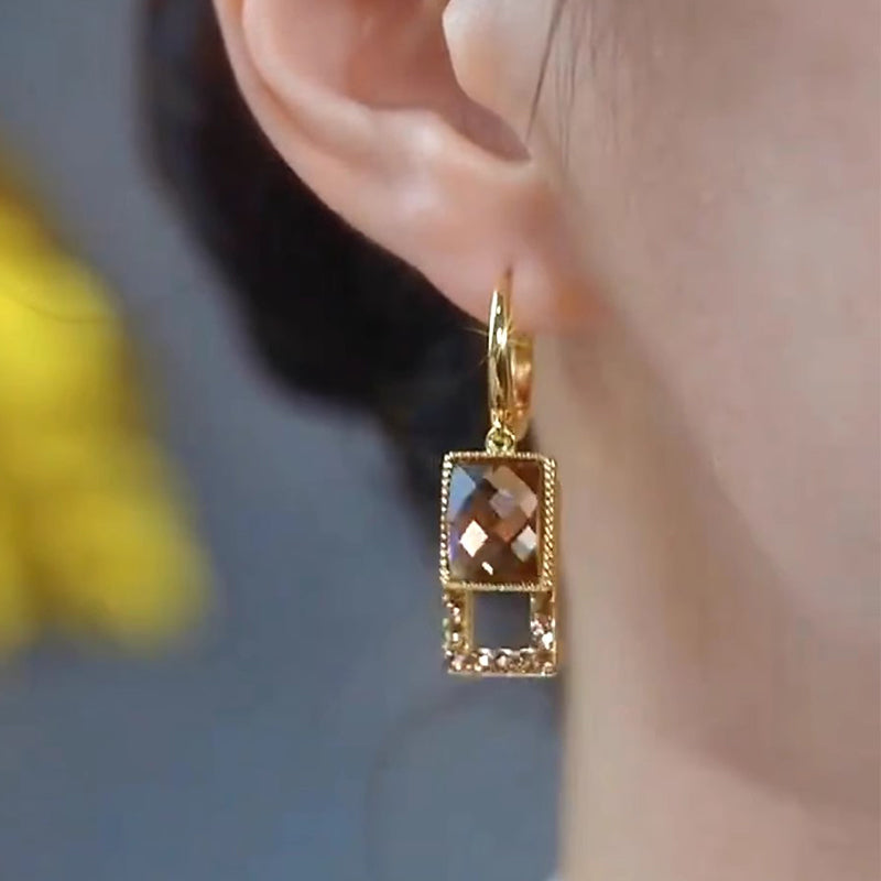 💖Cercei Dangle Hoop pentru femei - ✨Stimulați-vă încrederea-1