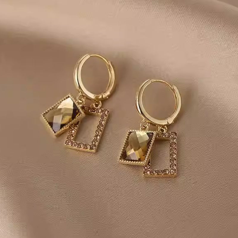 💖Cercei Dangle Hoop pentru femei - ✨Stimulați-vă încrederea-4