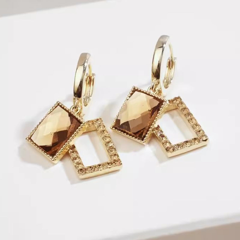 💖Cercei Dangle Hoop pentru femei - ✨Stimulați-vă încrederea-7