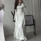 【✨Eleganță supremă】👗Rochie cu mânecă evazată-3