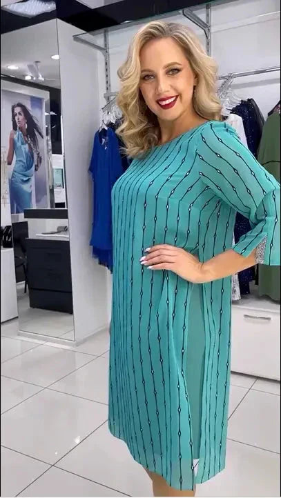 Rochie elegantă din dantelă-6