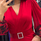 👗  Rochie pentru femei cu decolteu în V-2