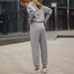 Set 2 piese sport casual pentru femei-5