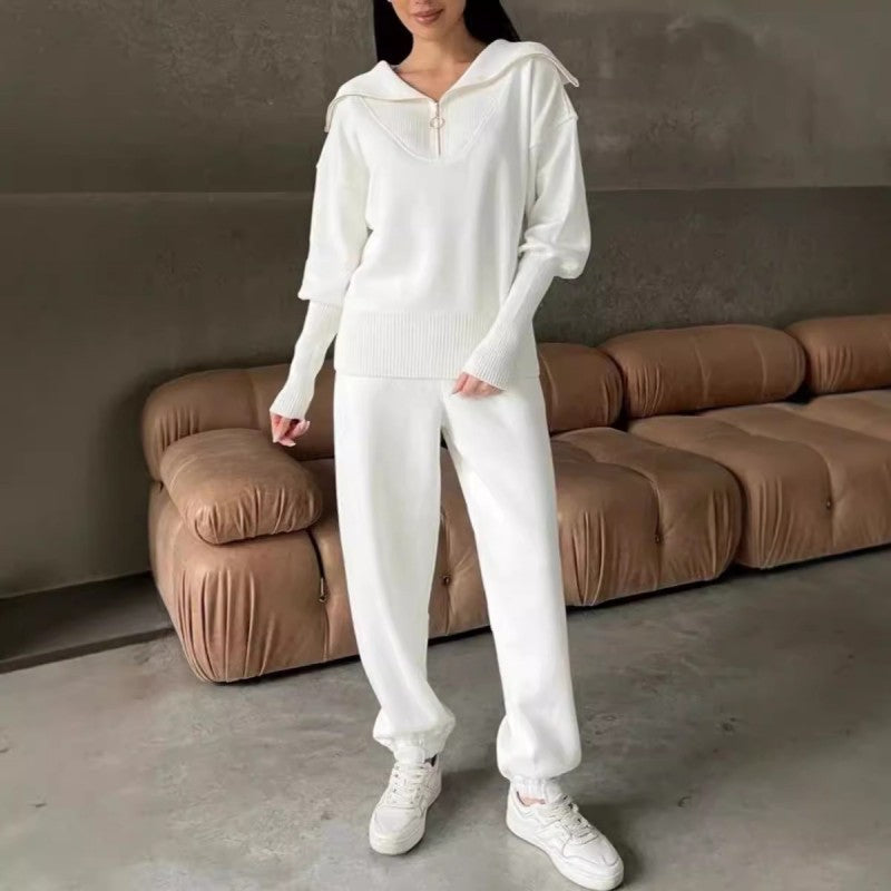 Set 2 piese sport casual pentru femei-11