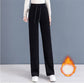 【🔥Adio frigului】👖Pantaloni cu picior lat din catifea Corduroy-3