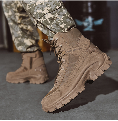 🥾Hohe taktische Sportstiefel💧Wasserdicht und rutschfest, verbesserte Haltbarkeit