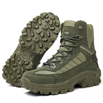 🥾Hohe taktische Sportstiefel💧Wasserdicht und rutschfest, verbesserte Haltbarkeit