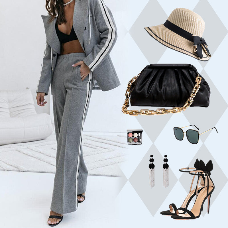 🎄Ladies Casual Set din două piese-5