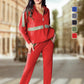 Set 2 piese casual de culoare solidă-1