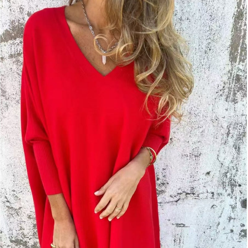 💞Top elegant tricotat cu mânecă lungă pentru femei-5