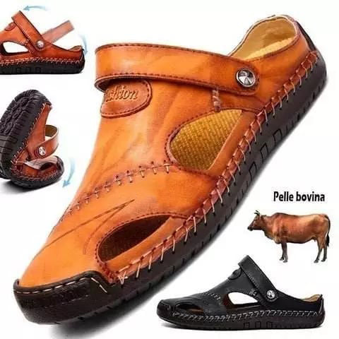 Bărbați în aer liber Moccasin Sandale-1