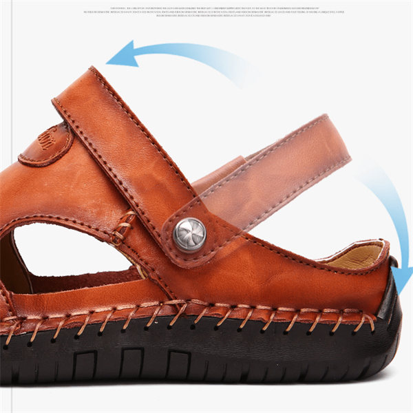 Bărbați în aer liber Moccasin Sandale-5