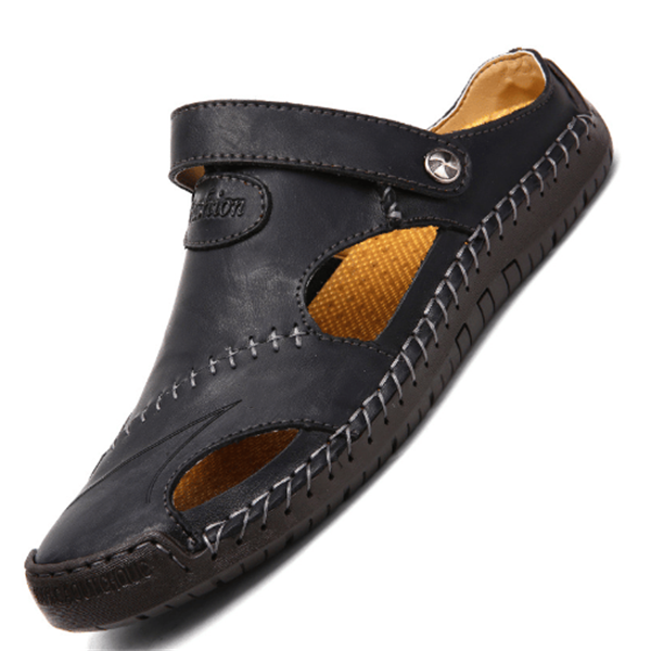 Bărbați în aer liber Moccasin Sandale-11