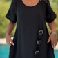 🌸 Rochie neagră elegantă pentru femei-3