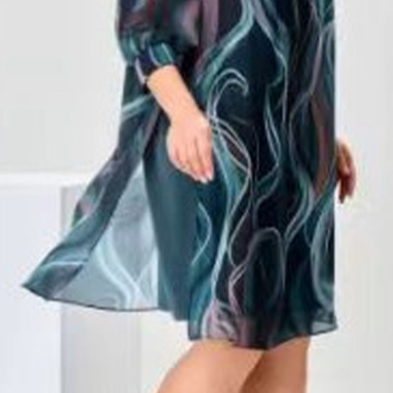 👗Femei la modă respirabil rochie vrac-7