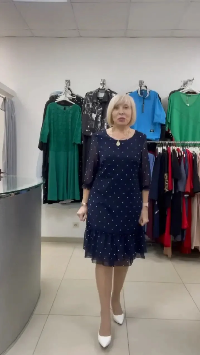 🥰Rochie de modă pe buline-2