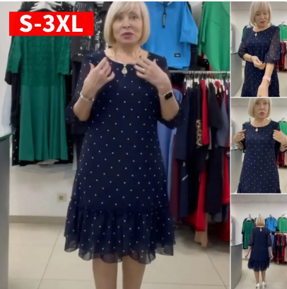 🥰Rochie de modă pe buline