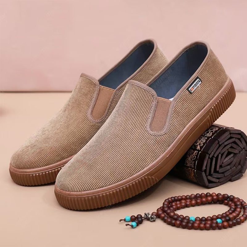Bărbați Slip-On respirabil pantofi cu talpă moale-5