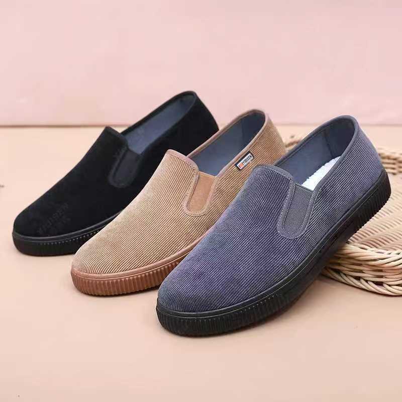 Bărbați Slip-On respirabil pantofi cu talpă moale-4